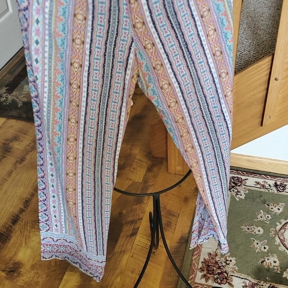 BeBop Boho Themed Cinched Tassels Sz. XL Pants - Picture 3 of 9